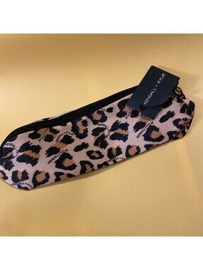 Kendall + Kylie Leopard Print Multi Use Pouch Cosmetic Makeup Bag Pencil Case